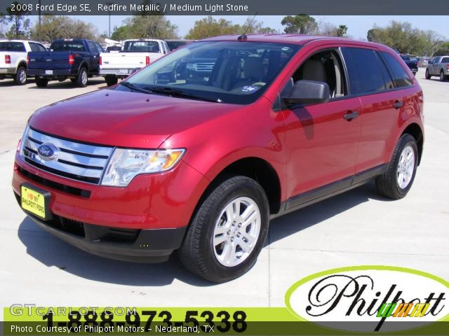 2008 Ford Edge SE in Redfire Metallic