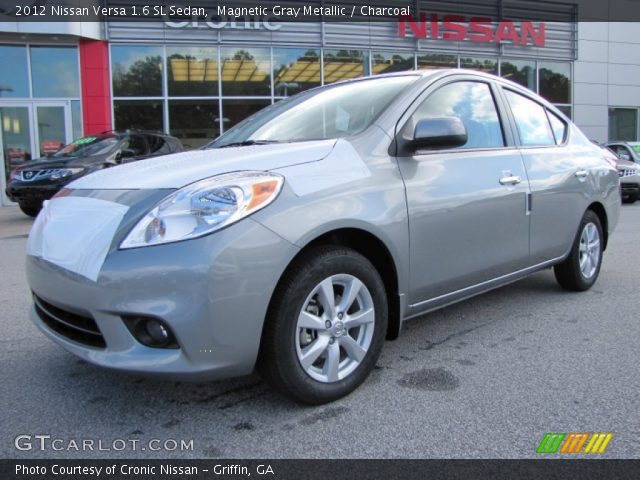 2012 Nissan Versa 1.6 SL Sedan in Magnetic Gray Metallic