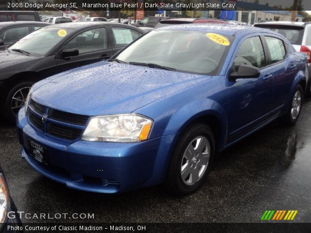 2008 Dodge Avenger SE in Marathon Blue Pearl