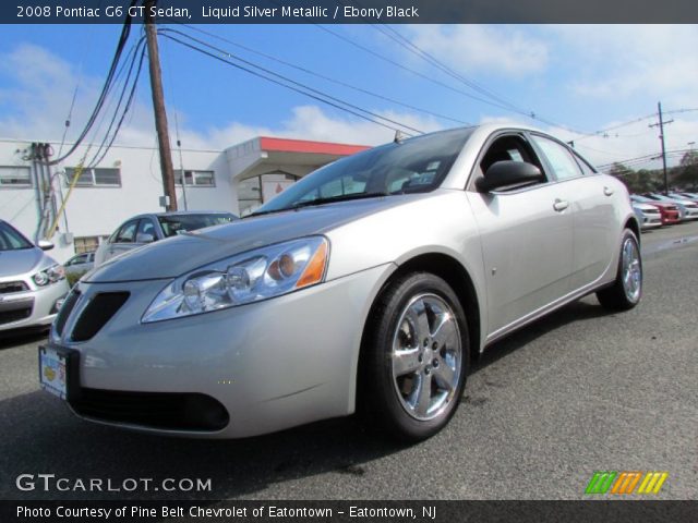 2008 Pontiac G6 GT Sedan in Liquid Silver Metallic