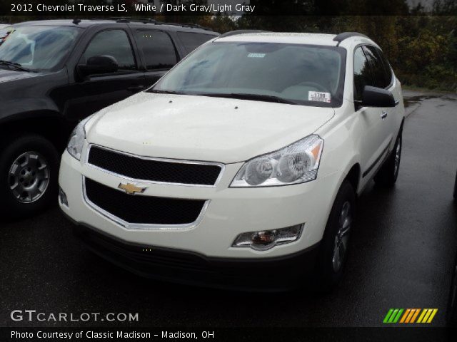 2012 Chevrolet Traverse LS in White
