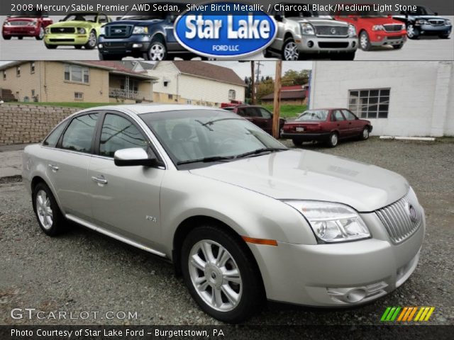 2008 Mercury Sable Premier AWD Sedan in Silver Birch Metallic