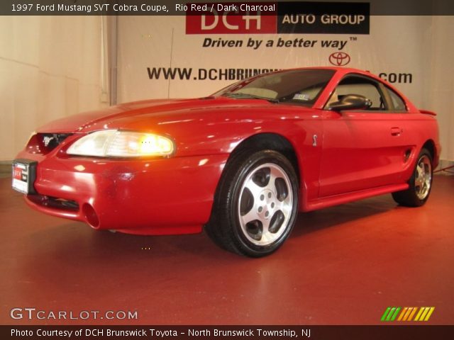 1997 Ford Mustang SVT Cobra Coupe in Rio Red