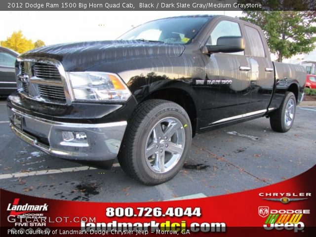 2012 Dodge Ram 1500 Big Horn Quad Cab in Black