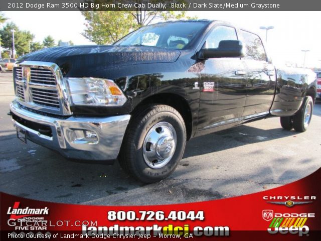 2012 Dodge Ram 3500 HD Big Horn Crew Cab Dually in Black