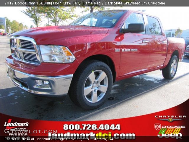 2012 Dodge Ram 1500 Big Horn Crew Cab in Flame Red