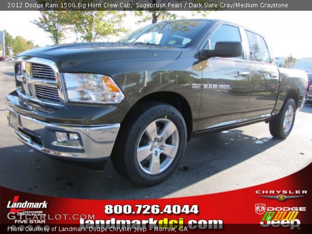 2012 Dodge Ram 1500 Big Horn Crew Cab in Sagebrush Pearl