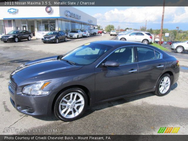 2011 Nissan Maxima 3.5 S in Metallic Slate