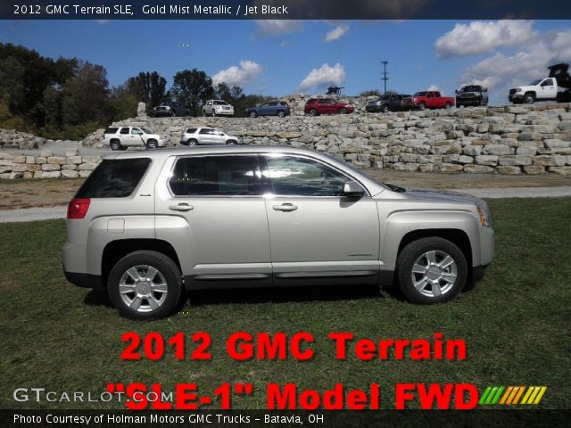 2012 GMC Terrain SLE in Gold Mist Metallic