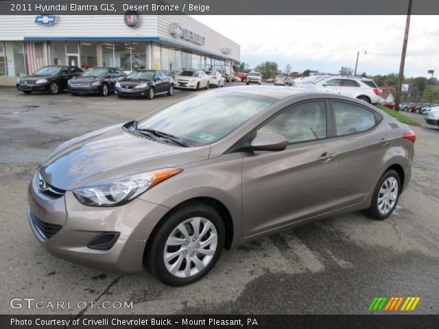 2011 Hyundai Elantra GLS in Desert Bronze