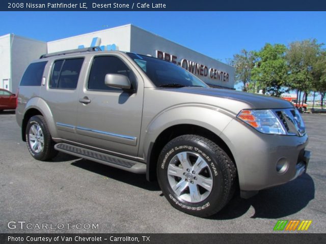 2008 Nissan Pathfinder LE in Desert Stone