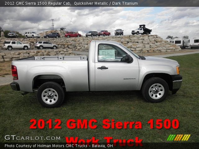 2012 GMC Sierra 1500 Regular Cab in Quicksilver Metallic