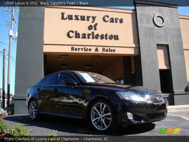 2008 Lexus IS 250 in Black Sapphire Pearl