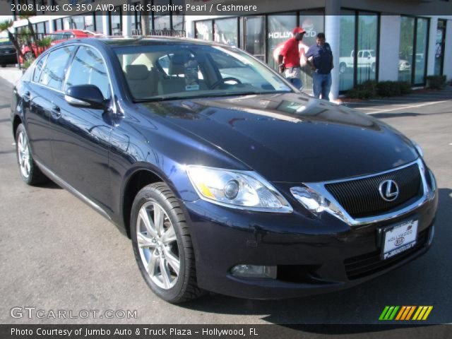 2008 Lexus GS 350 AWD in Black Sapphire Pearl