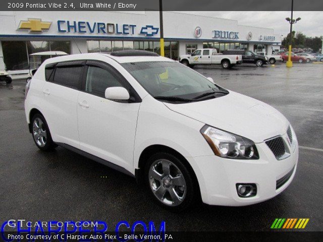 2009 Pontiac Vibe 2.4 in Ultra White