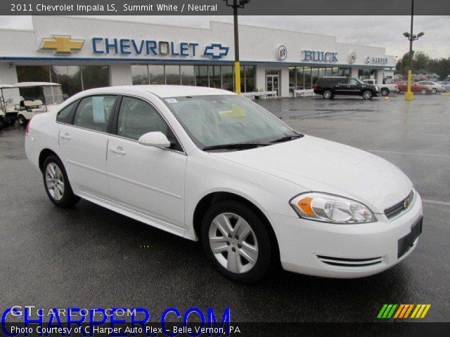 2011 Chevrolet Impala LS in Summit White