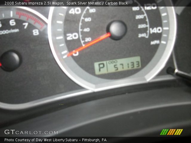 2008 Subaru Impreza 2.5i Wagon in Spark Silver Metallic