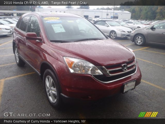 2010 Honda CR-V EX-L AWD in Tango Red Pearl