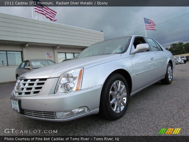 2011 Cadillac DTS Premium in Radiant Silver Metallic