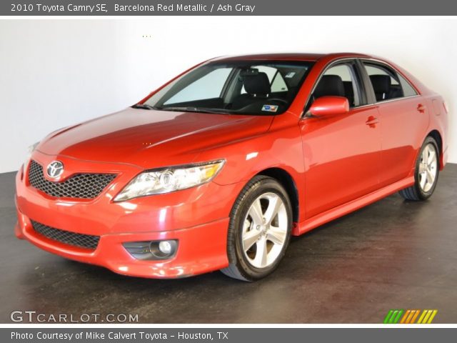 2010 Toyota Camry SE in Barcelona Red Metallic