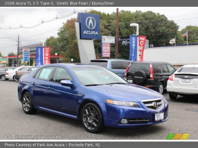 2008 Acura TL 3.5 Type-S in Kinetic Blue Pearl
