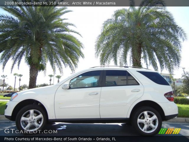 2008 Mercedes-Benz ML 350 4Matic in Arctic White