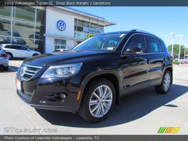 2009 Volkswagen Tiguan SE in Deep Black Metallic