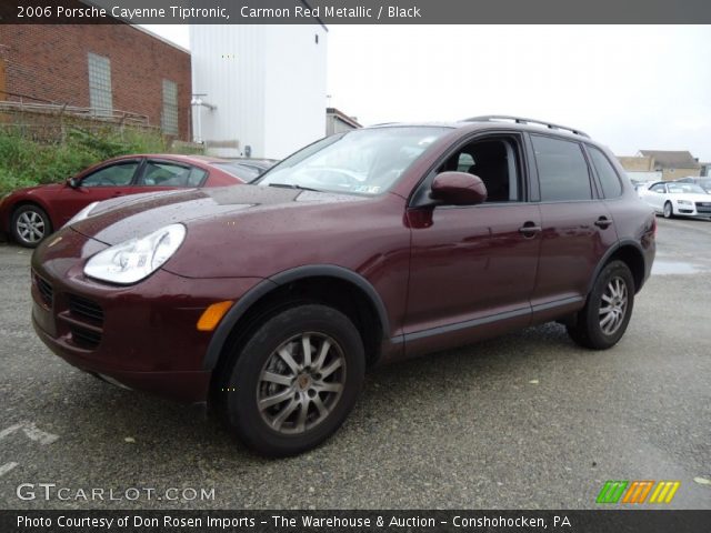 2006 Porsche Cayenne Tiptronic in Carmon Red Metallic