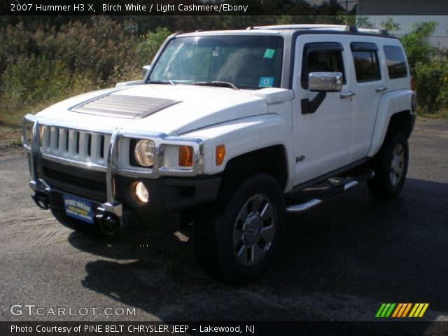 2007 Hummer H3 X in Birch White