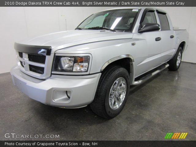 2010 Dodge Dakota TRX4 Crew Cab 4x4 in Bright Silver Metallic