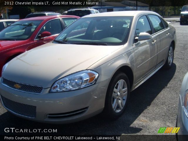 2012 Chevrolet Impala LT in Gold Mist Metallic