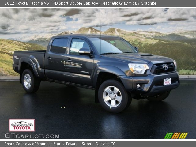 2012 Toyota Tacoma V6 TRD Sport Double Cab 4x4 in Magnetic Gray Mica