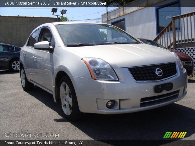 2008 Nissan Sentra 2.0 S in Brilliant Silver