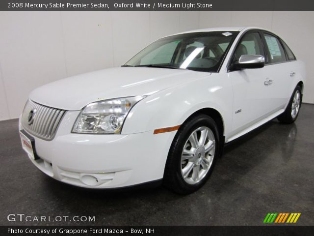 2008 Mercury Sable Premier Sedan in Oxford White