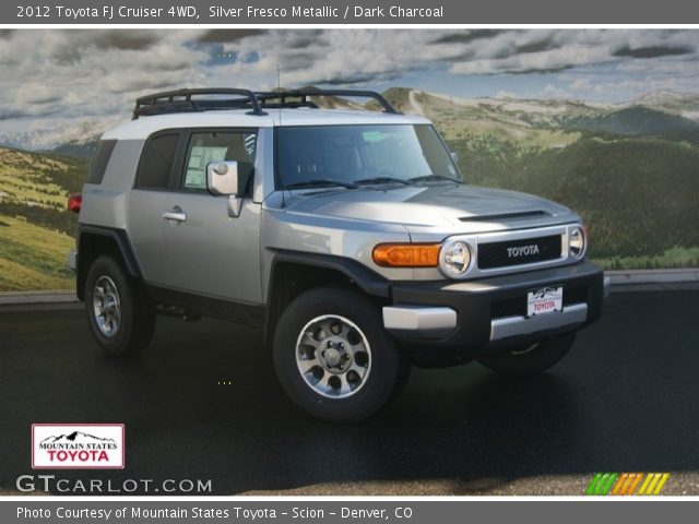 2012 Toyota FJ Cruiser 4WD in Silver Fresco Metallic