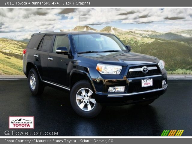 2011 Toyota 4Runner SR5 4x4 in Black