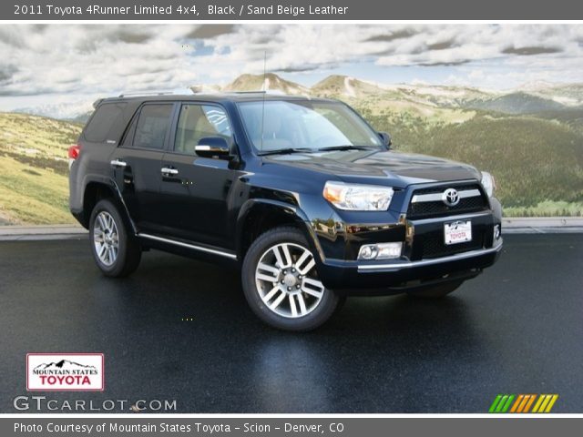 2011 Toyota 4Runner Limited 4x4 in Black