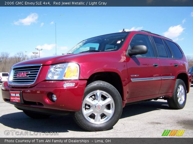 2006 GMC Envoy SLE 4x4 in Red Jewel Metallic