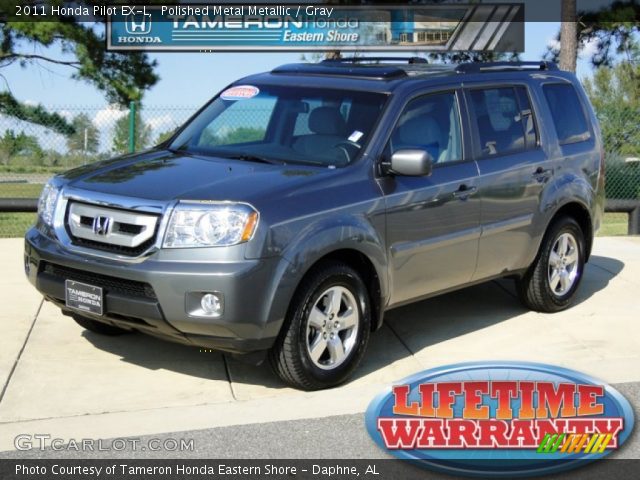 2011 Honda Pilot EX-L in Polished Metal Metallic