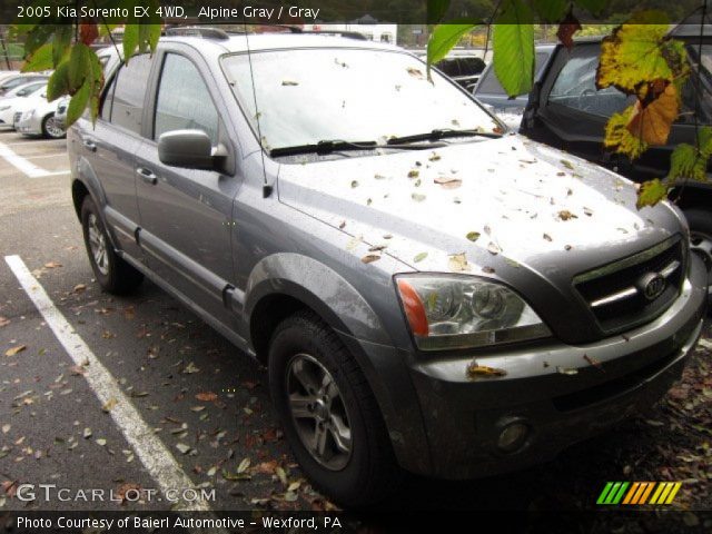 2005 Kia Sorento EX 4WD in Alpine Gray