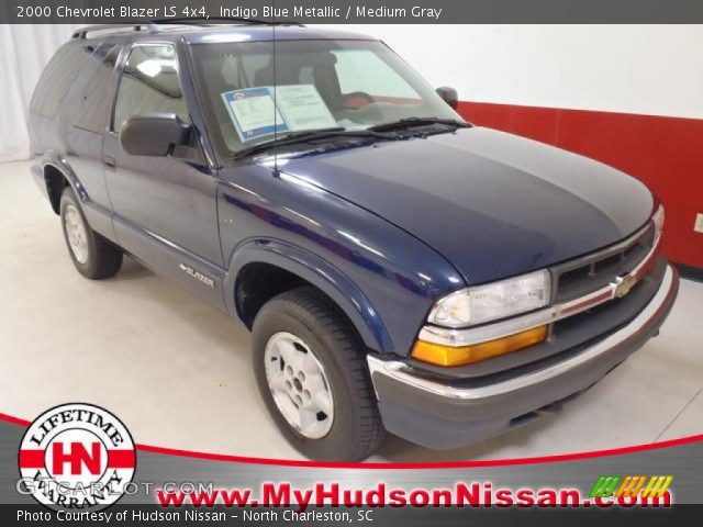 2000 Chevrolet Blazer LS 4x4 in Indigo Blue Metallic