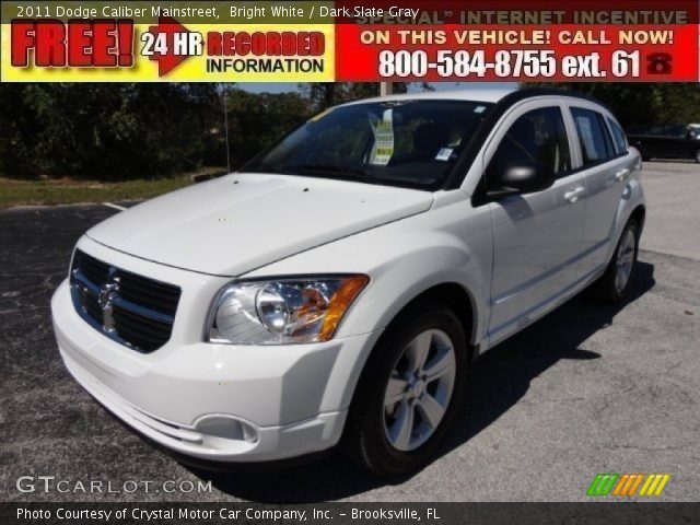2011 Dodge Caliber Mainstreet in Bright White
