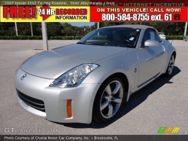 2007 Nissan 350Z Touring Roadster in Silver Alloy Metallic