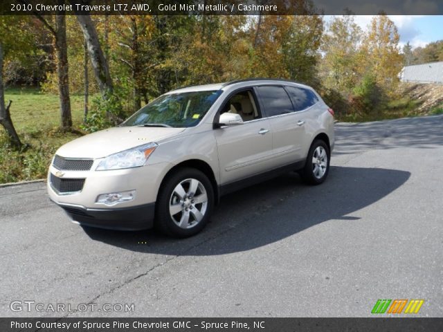 2010 Chevrolet Traverse LTZ AWD in Gold Mist Metallic