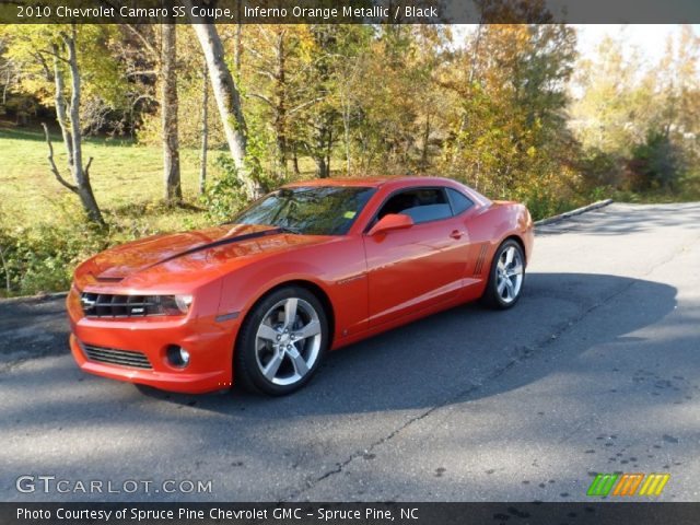 2010 Chevrolet Camaro SS Coupe in Inferno Orange Metallic