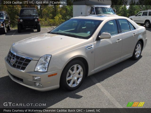 2009 Cadillac STS V6 in Gold Mist