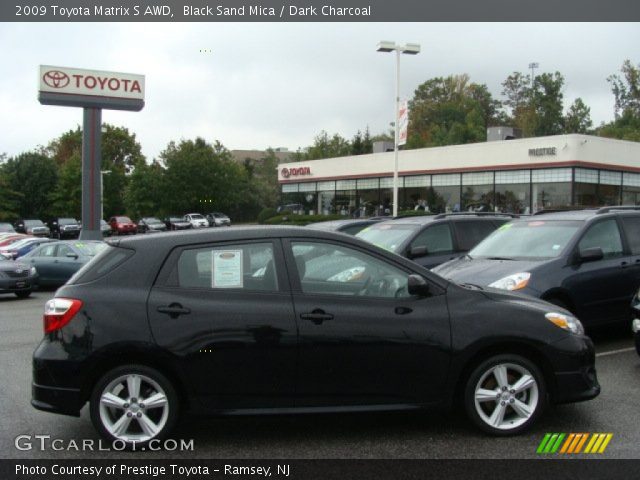 2009 Toyota Matrix S AWD in Black Sand Mica