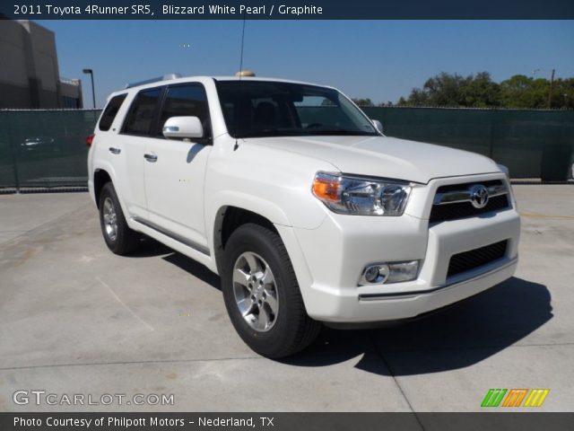 2011 Toyota 4Runner SR5 in Blizzard White Pearl