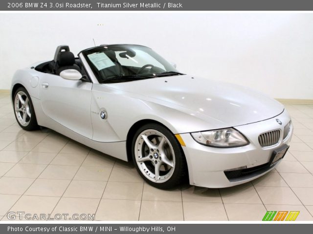 2006 BMW Z4 3.0si Roadster in Titanium Silver Metallic