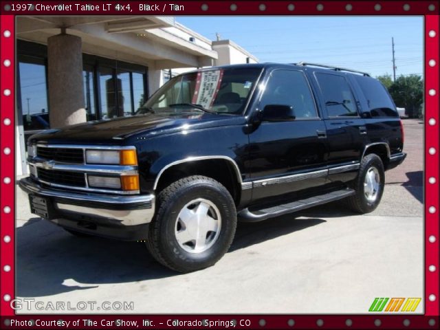 Black 1997 Chevrolet Tahoe Lt 4x4 Tan Interior